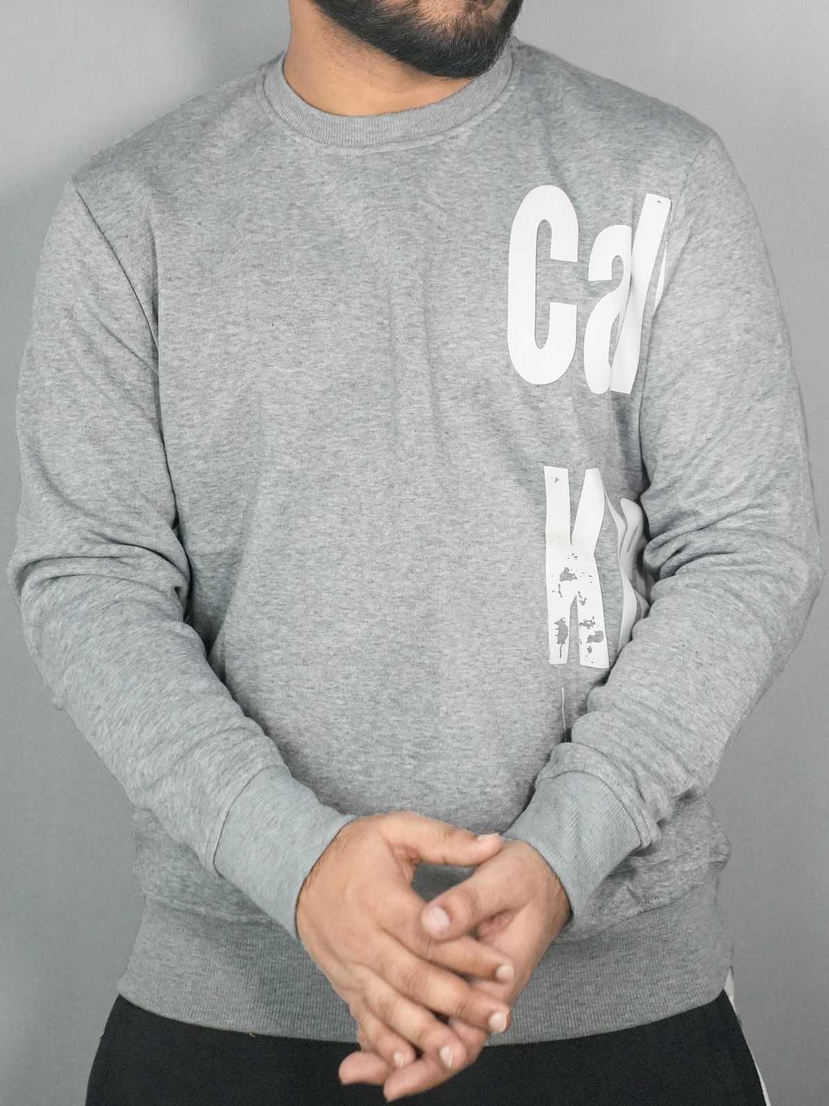 UPCOMING SWEAT SHIRT GREY MELANGE